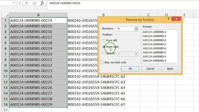 How to truncate/trim digit or text string with Kutools For Excel смотреть онлайн