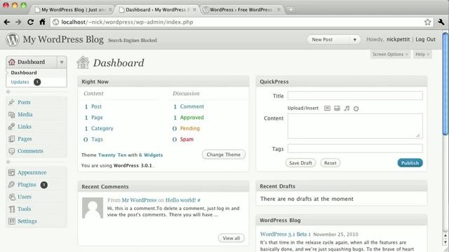 Wordpress Theme Design Course: Introduction смотреть онлайн