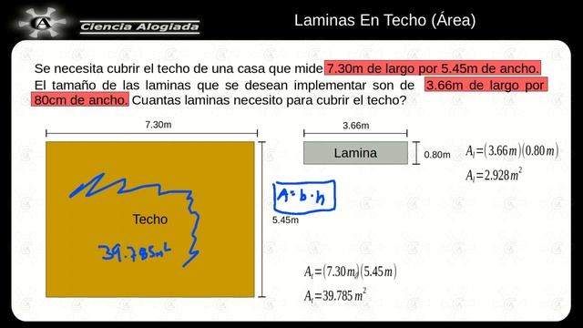 Laminas Para Cubrir Un Techo (areas)