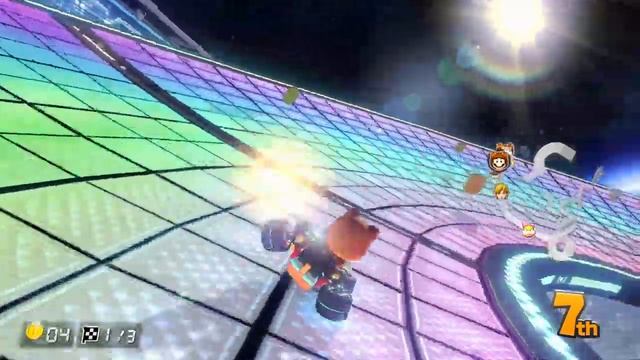 Mario Kart 8 Deluxe Online Gameplay Nintendo Switch 1080p 60fps смотреть онлайн