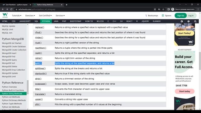 3. Sum Numbers / Вирішуємо задачі на Python CheckIO Українською смотреть онлайн