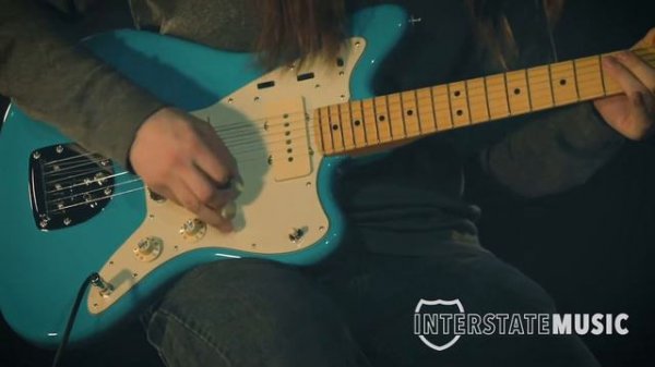 Fender American Professional ll Jazzmaster Electric Guitar, Miami Blue | Interstate Music