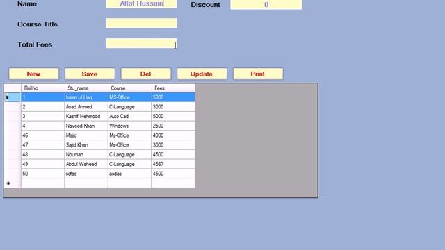 SQL Programming with .NET Form | Using DML / DDL part 2 смотреть онлайн