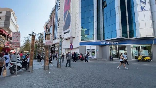 4K - Walking Tour - Kızılsaray, Şarampol Muratpaşa - Antalya - Turkey 2021 смотреть онлайн