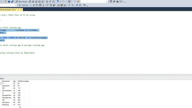 Calculating Running Totals in SQL | Cumulative, Average & Partitions смотреть онлайн