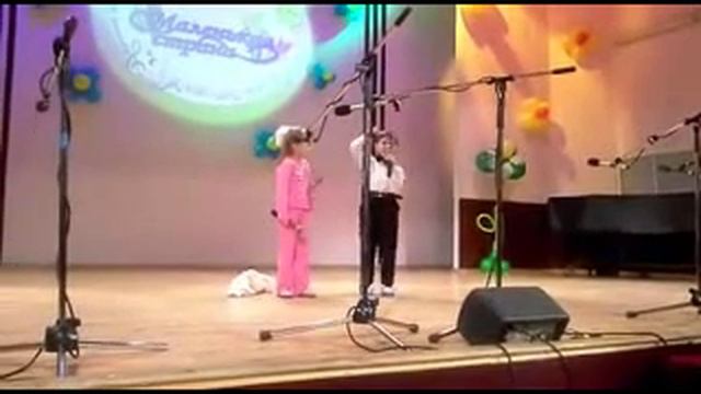 Дуэт Кузнецов Сережа и Филина Ксения Папина колыбельная Камчатский край ДМШ Вилючинск смотреть онлайн