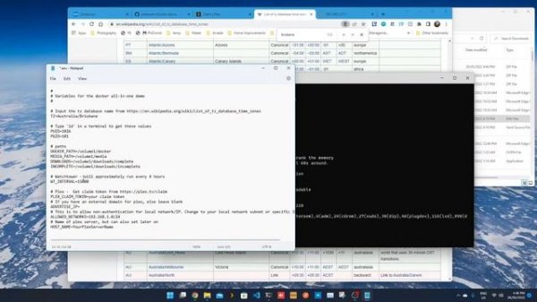 Demo using Docker Compose to  install a bunch of containers on a Synology NAS