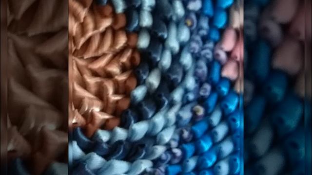 Коврики из лоскутков ткани смотреть онлайн