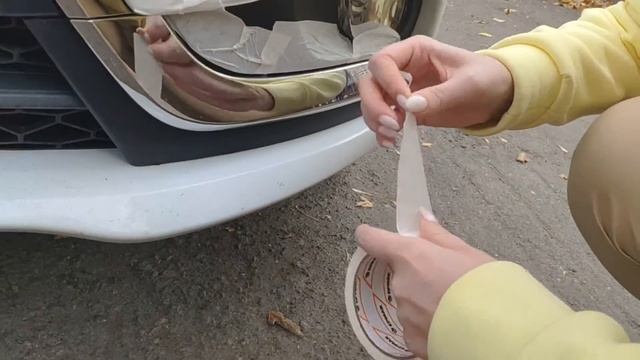 Антихром Лады Весты (всего за 300рублей) жидкой резиной. Будни Тазавода. смотреть онлайн