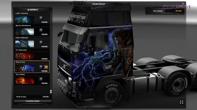 Euro Truck Simulator 2 Viking Legends Paint Jobs Pack PC 4K Gameplay 2160p смотреть онлайн