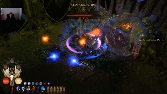 WarHammer Chaosbane Chaos 7 Tomb King's Tank Elontir BOSS RUSH attempt смотреть онлайн