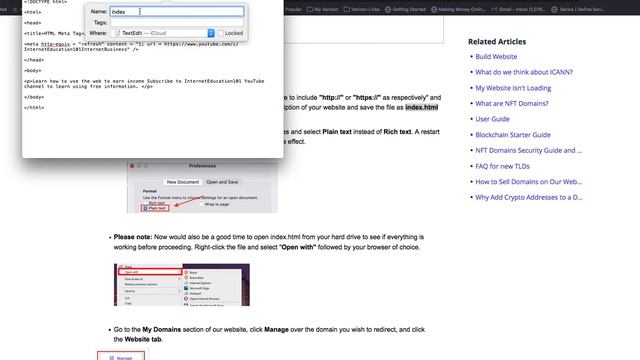 How To Redirect UnstoppableDomains Domains смотреть онлайн