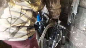 Работа с доильным аппаратом Доюшка. Дойка.