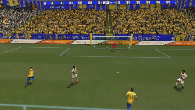 FIFA 21 Amazing goal from Grimaldo 40 yards out (PS5 gameplay) смотреть онлайн