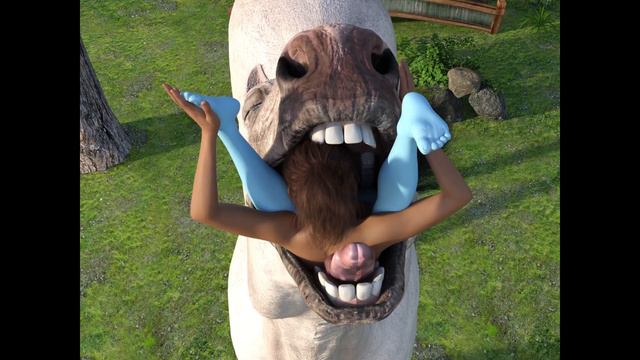 Not a friendly horse - Horse vore, stockings prey смотреть онлайн