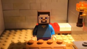 Лего мини сериал. Lego Minecraft Под землёй.1 серия