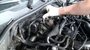 Снятие турбины AUDI Q7 3 0 TDI BUG