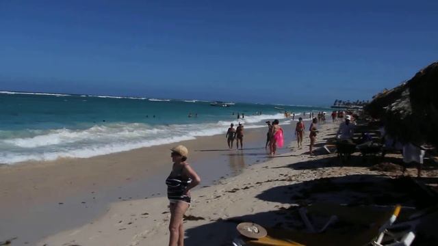 На пляже Баваро, отель Иберостар Доминикана. MVI 7772 смотреть онлайн