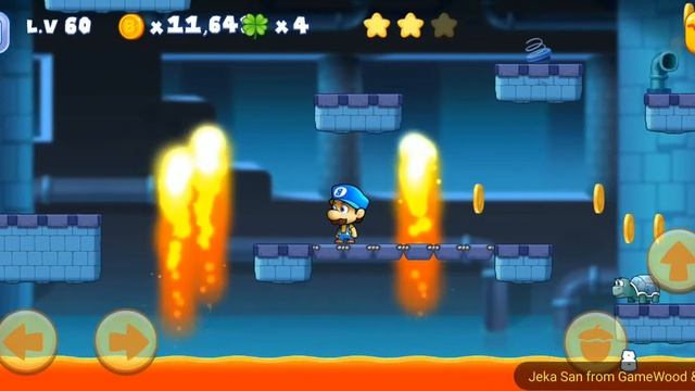 Level 60. Босс № 3. Прохождение игры Super Bobby's World — Free Run Game на Android смотреть онлайн