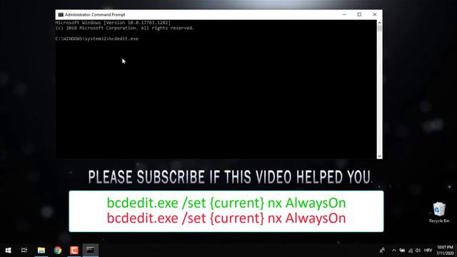 Turn on or off DEP on Windows 10 смотреть онлайн