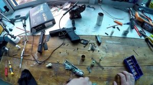 Разборка пистолета(электроглока)CYMA CM 030 (Glock 18C)