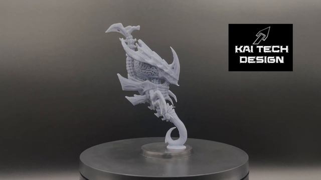 Zoanthrope Warhammer 40k 3D Printed Model Spotlight смотреть онлайн