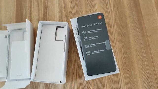 Xiaomi Redmi Note 11 Pro 5G android telephone unboxing смотреть онлайн