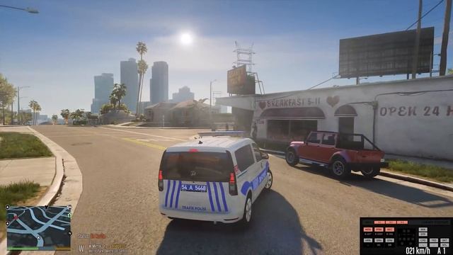 2021 VOLKSWAGEN CADDY GELDİ ! | GTA 5 TRAFİK POLİSİ MODU #24 | LSPDFR смотреть онлайн