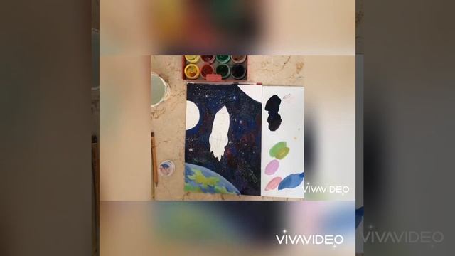Рисуем ракету с детьми смотреть онлайн