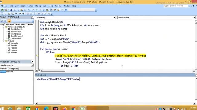 VBA code to find next visible row after filtered data || Select First row of filtered data using vb смотреть онлайн