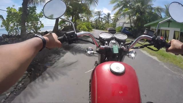 【2.7K】Funafuti island in Tuvalu ： Touring by a motorcycle【GoPro】 смотреть онлайн