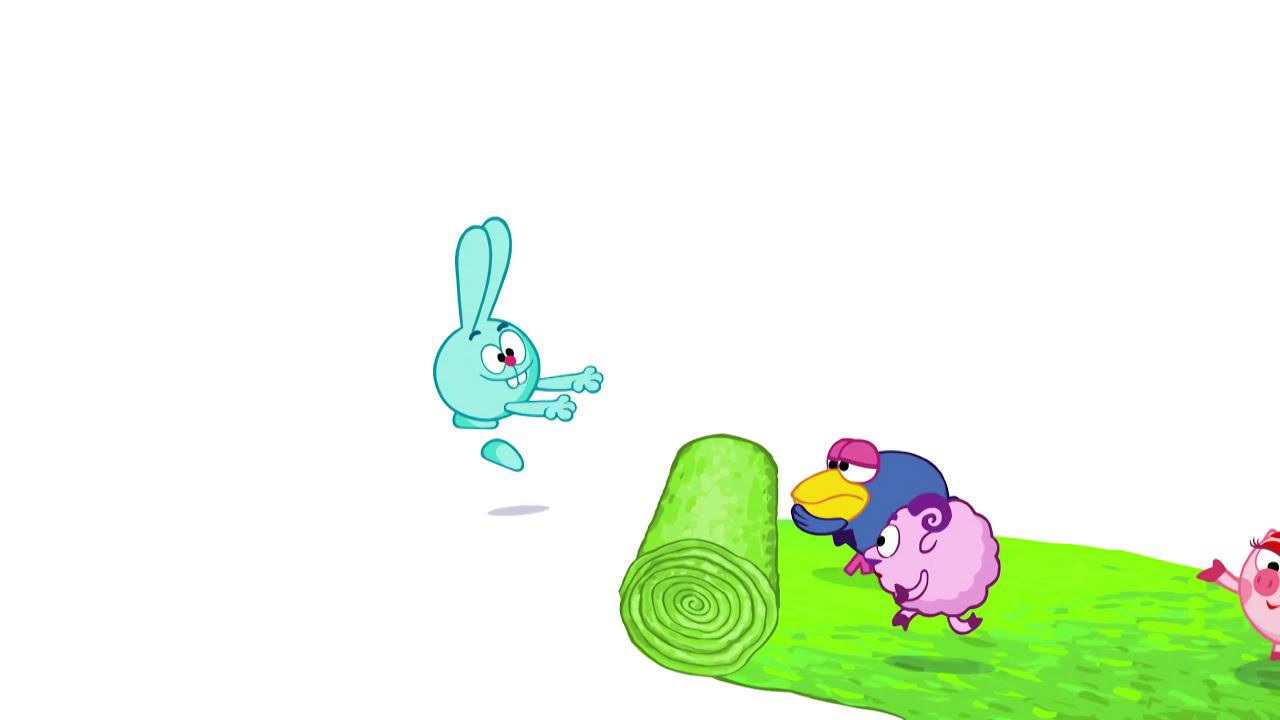 Смешарики 2д заставка в 4 к Upscale