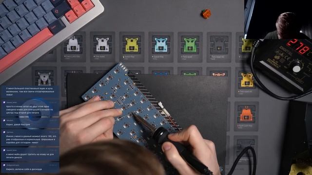 Кирилл собирает Percent Studio Canoe на C3 Tangerine v2 и карбоновом плейте, попытка №2 смотреть онлайн