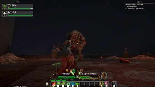 Dungeons of Sundaria Act 1 boss fight(2player) смотреть онлайн