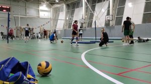 Тренировка по волейболу Татвол.