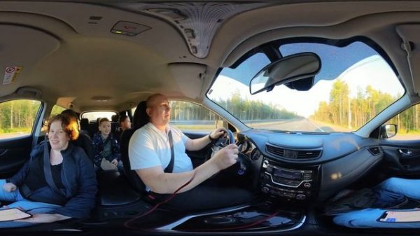 Камера 360 в качестве автомобильного видеорегистратора. Лось и Insta 360 one X3￼