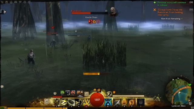 Guild Wars 2 - Kiting (Beta Footage) смотреть онлайн