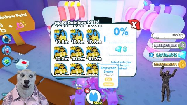 Симулятор питомцев РАЗДАЧА, КОДЫ, ЧАРЫ, ТОРГОВЕЦ, КОЛЛЕКЦИЯ Pet Simulator X ROBLOX Новое Обновление смотреть онлайн