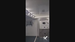 Обзор на внутреннее оснащение раскладного кузов-контейнера от компании Kron Investment Group