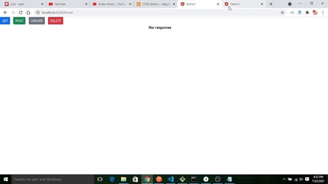 Using CORS in Express | Enabling CORS in Node.js | The easiest way to get CORS working in Express смотреть онлайн