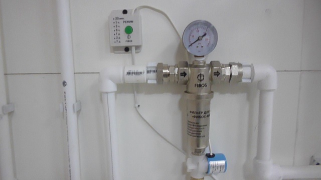 Проверка фильтра ФИБОС на гидроудары! смотреть онлайн