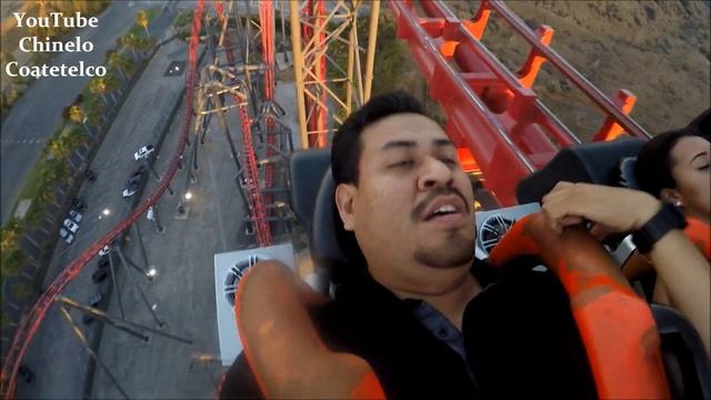 X2 Six Flags Magic Mountain Extreme Front Row Best Roller Coaster In America GoPro Full HD 1080 смотреть онлайн