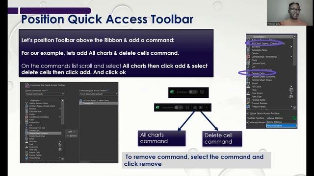 Grace M3 Excel Add command to quit access to tool bar смотреть онлайн