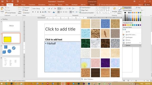 PP003- Drawing, Shapes, Find And Replace Text || Microsoft Power Point 2016 In Hindi || Urdu