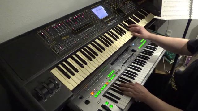 Augen zu und durch (Petry) - yamaha tyros 3 und böhm keybits 7 смотреть онлайн