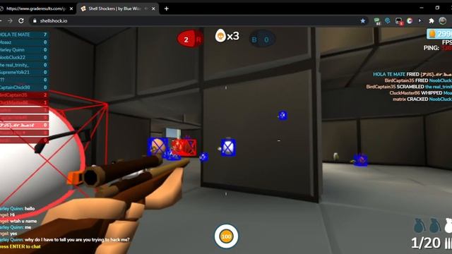 Shell Shockers by Blue Wizard Digital game play смотреть онлайн