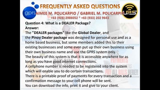 UPS GPRS - START A HOME & ONLINE BUSINESS FOR ONLY Php 14,998 смотреть онлайн