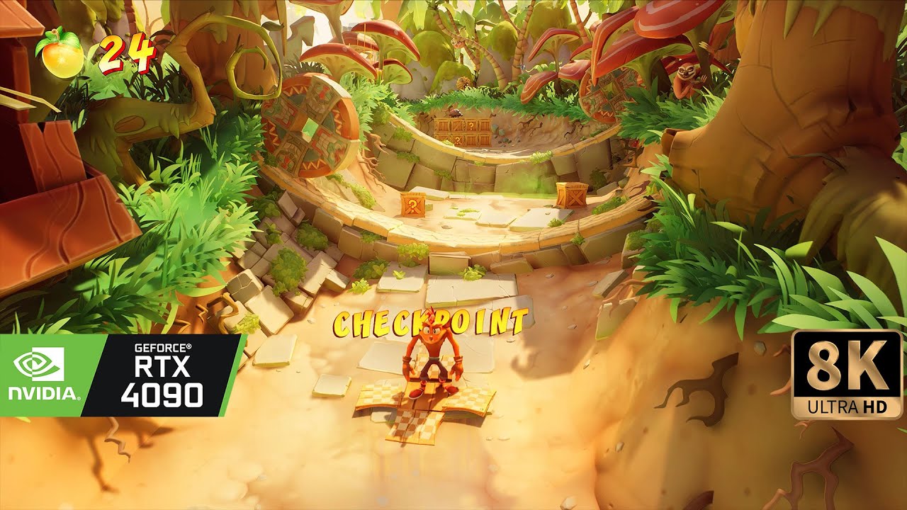 Crash Bandicoot RTX4090