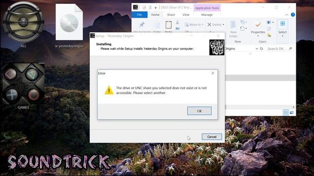 The drive or UNC share you selected does not exist or is not accessible [ SOLUCION ] смотреть онлайн