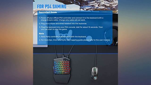 Keyboard and Mouse Combo Set Adapter for PS4 // Switch//Xbox One, IFYOO KMAX2 Plus review смотреть онлайн